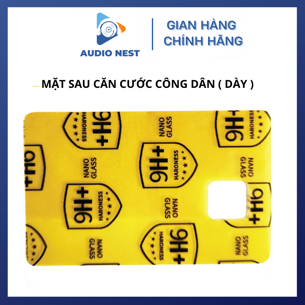 Miếng Dán Cường Lực Căn Cước Công Dân Và Bằng Lái Xe GPLX Bảo Vệ Chống Trầy