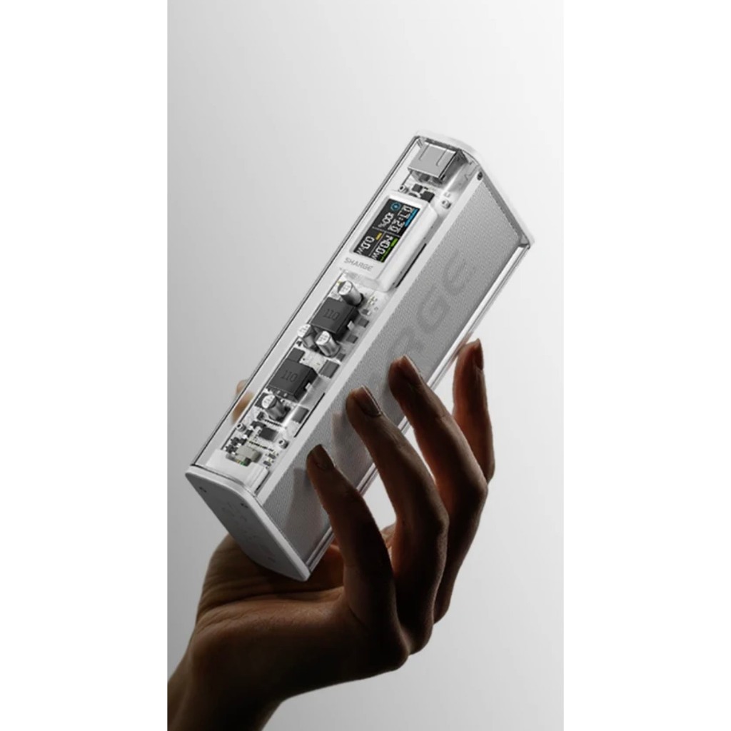 Pin Dự Phòng Trong Suốt Sharge Shargeek 140W Storm 2 Slim 20000mah 2 Cổng - Chính Hãng
