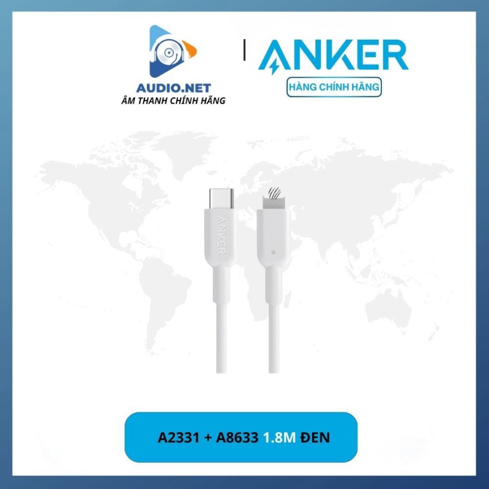 Sạc nhanh (2)Củ Sạc Nhanh Anker A2331 33W Có 2 Cổng hỗ trợ PD3.0/PPS/QC3.0 - (Bảo Hành 12T) Bảo Hành 12 Tháng.