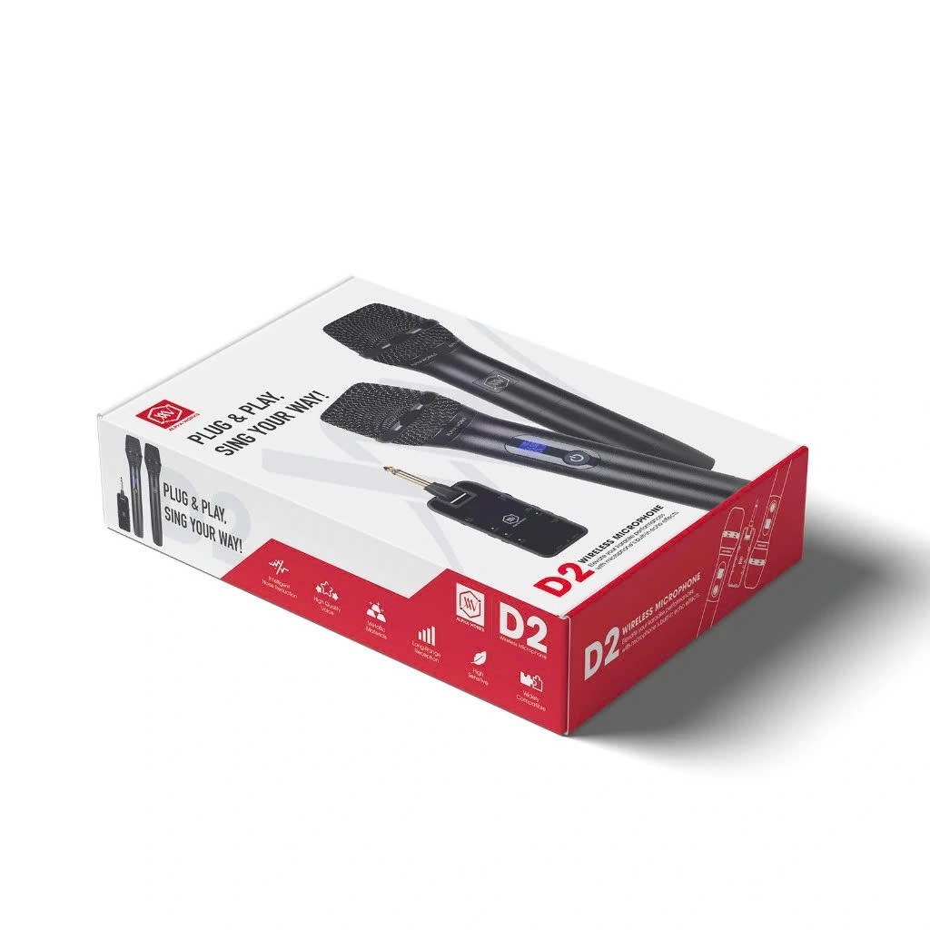 Micro không dây Alpha Works D2 Chính Hãng PGI - Bảo Hành 12 Tháng